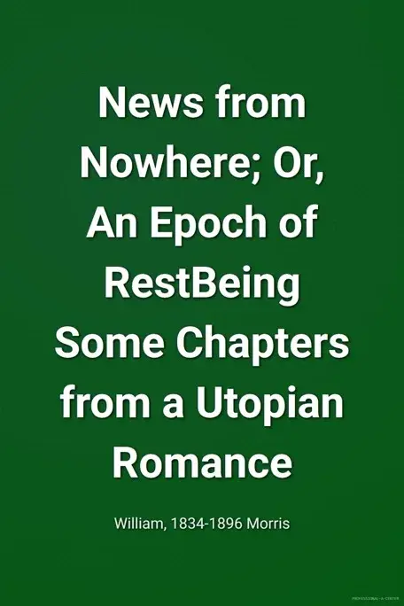 News from Nowhere; Or, An Epoch of Rest